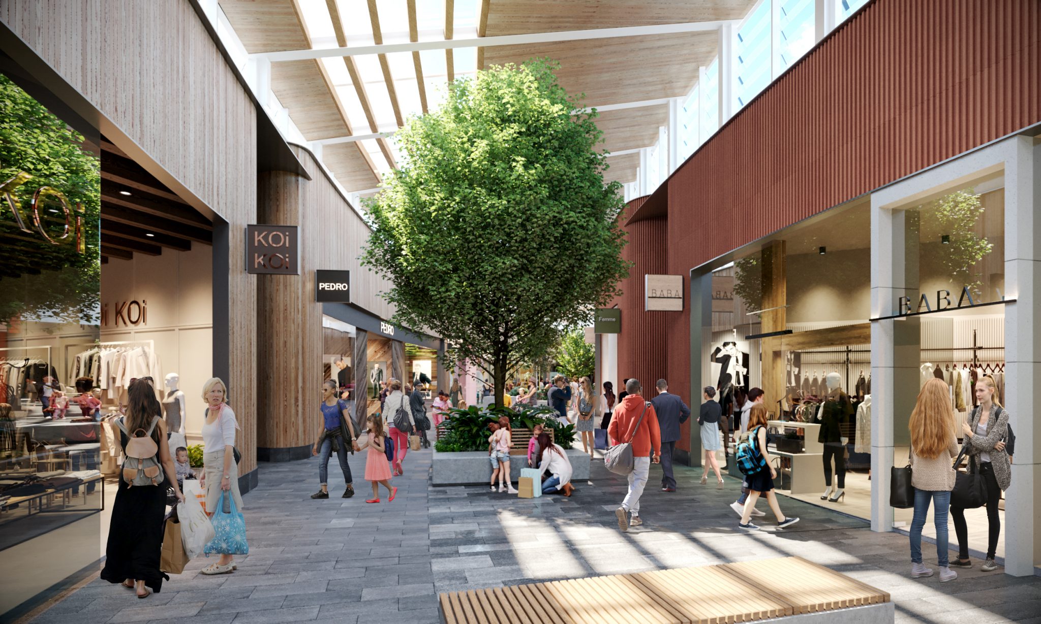 Rouse Hill Town Centre Compass